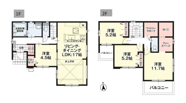 太宰府市青山2期　1号棟