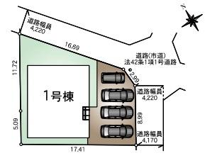 太宰府市長浦台第1　1号棟