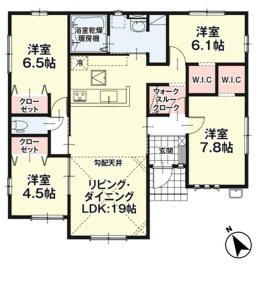 太宰府市石坂2期　1号棟