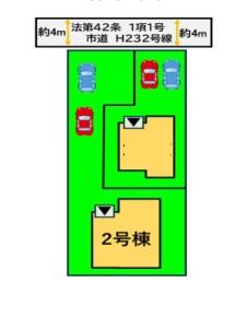 久留米市宮ノ陣4丁目1期　2号棟