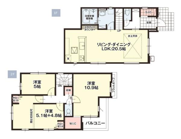 糟屋郡須恵町新原1期　1号棟