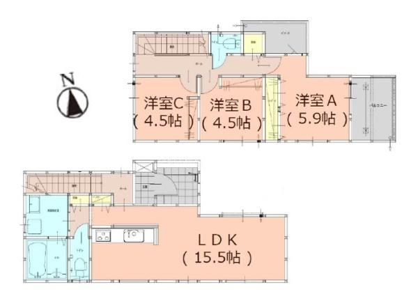 城南区梅林3丁目2期1号棟