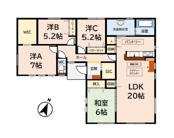 鳥栖市古賀町4期　2号棟