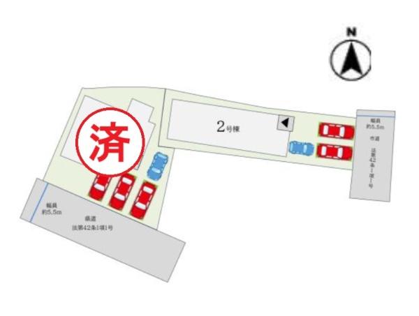 鳥栖市土井町1期　2号棟