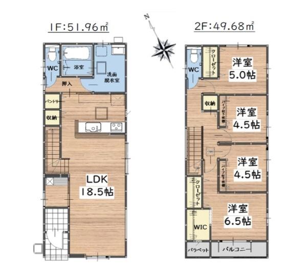 福岡市南区大平寺2丁目4期　3号棟