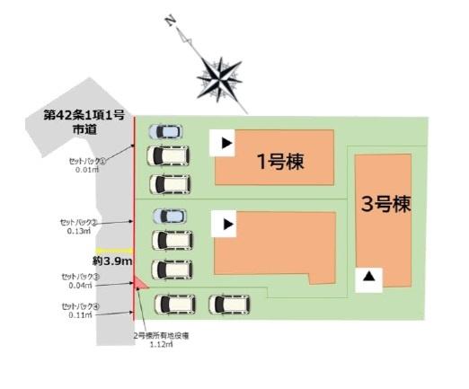 福岡市南区大平寺2丁目4期　3号棟