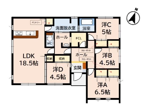小郡市二森2期　9号棟