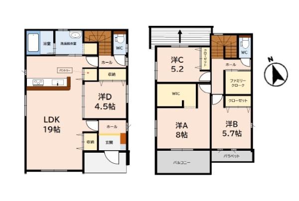 久留米市合川町4期1号棟