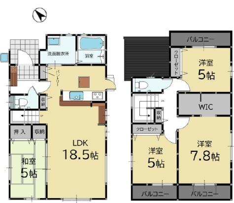 糟屋郡篠栗町和田3丁目2期2号棟