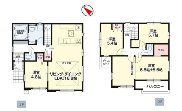 糟屋郡粕屋町仲原4期1号棟