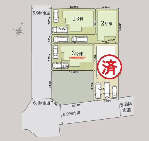 中央区笹丘2丁目24　1期2号棟