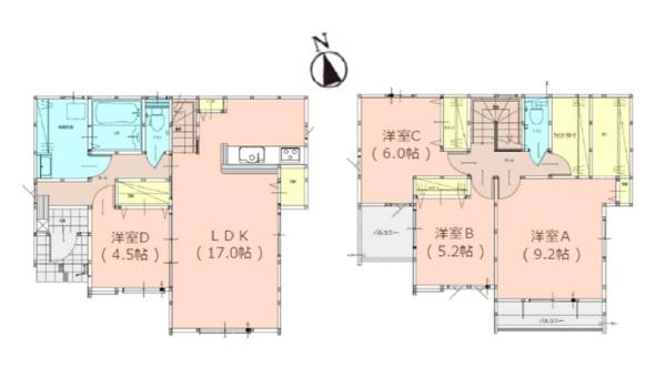 太宰府市高雄4丁目3期　1号棟