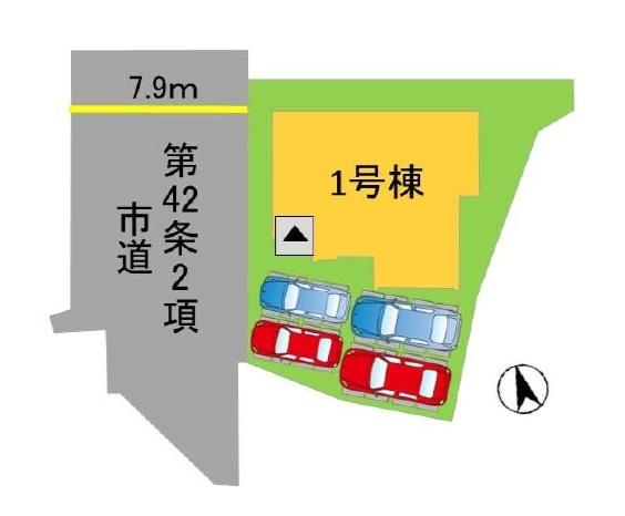 太宰府市高雄4丁目3期　1号棟
