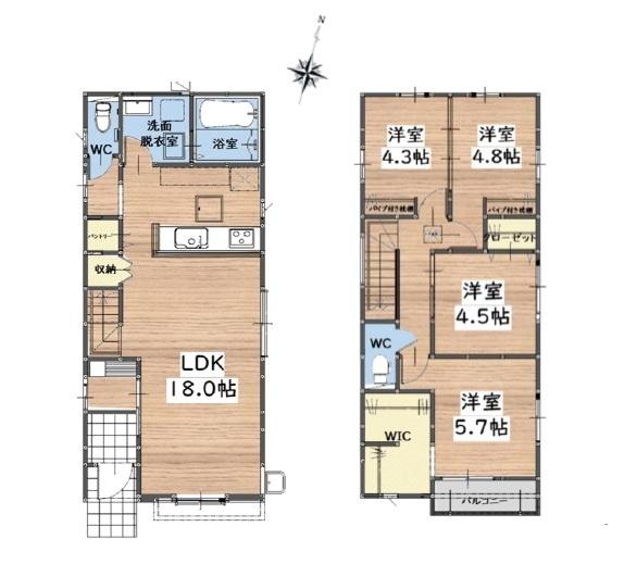 春日市小倉4丁目1期　1号棟