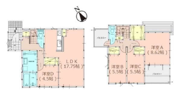 春日市白水ヶ丘2丁目3期2号棟