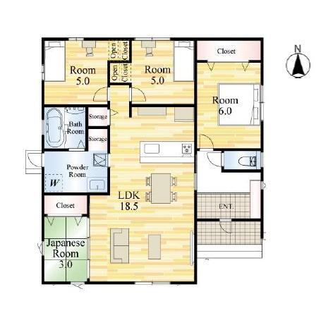 久留米市善道寺町飯田8号地