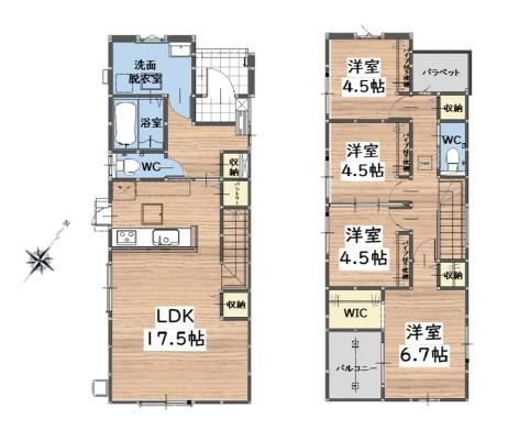 大野城市牛頸3丁目1期2号棟