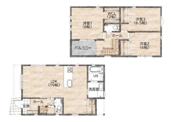 東区香住ヶ丘2丁目　3号棟