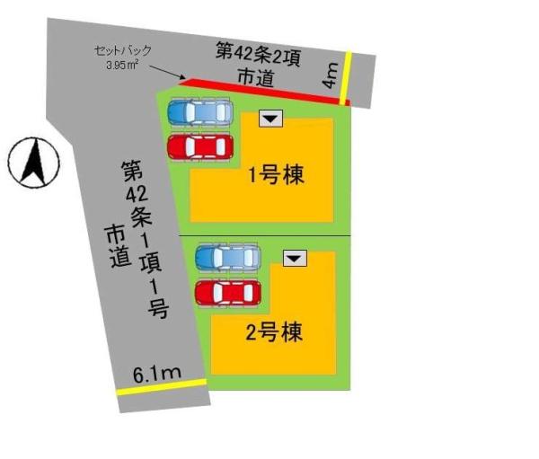 那珂川市今光8丁目3期　1号棟