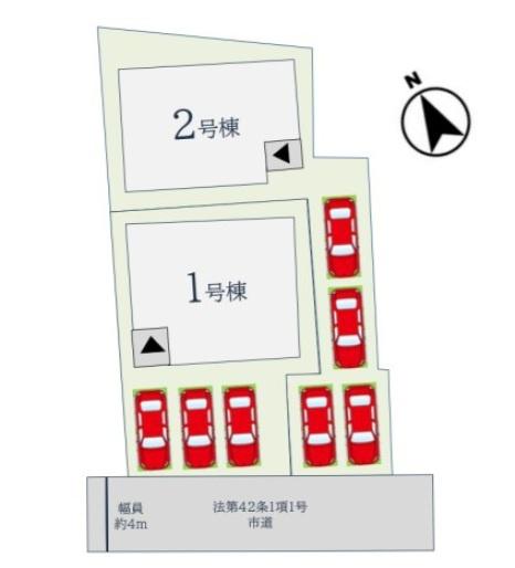 久留米市宮ノ陣5丁目3期　1号棟