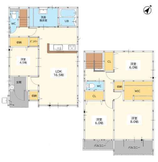 久留米市江戸屋敷1丁目1期　2号棟