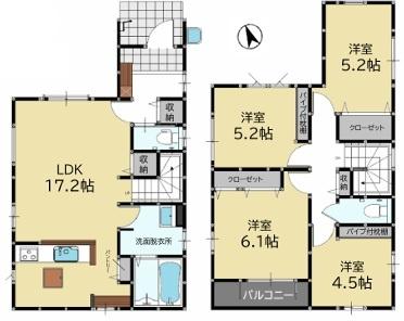 糟屋郡久山町大字猪野5期　1号棟