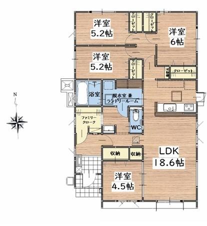 小郡市三沢3期　2号棟