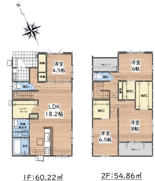 糟屋郡宇美町障子岳2丁目2期　1号棟