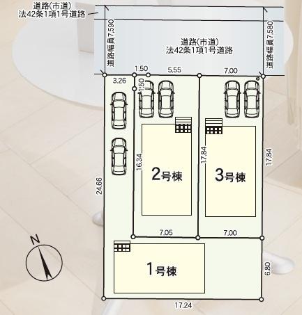 久留米市東合川新町第2　2号棟