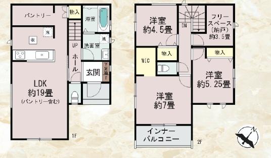 春日市須玖北5丁目127番　F号棟