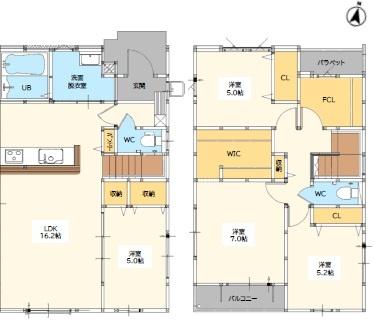 佐賀市若楠3丁目2期　2号棟