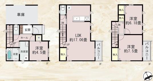 春日市春日原東町４丁目の新築一戸建
