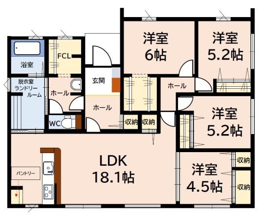 糟屋郡宇美町とびたけ3丁目2期1号棟