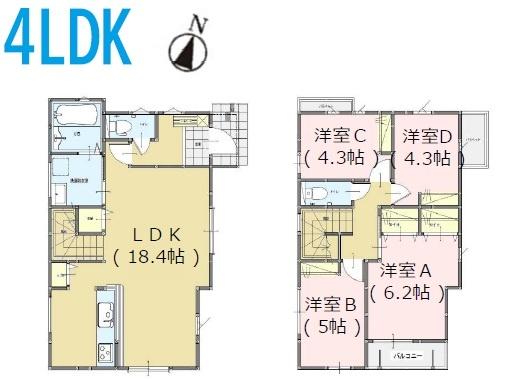 早良区有田6丁目1期　1号棟