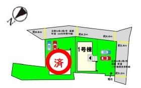 朝倉郡筑前町中牟田6期　1号棟