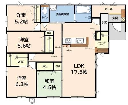 糟屋郡宇美町桜原1丁目11期　1号棟