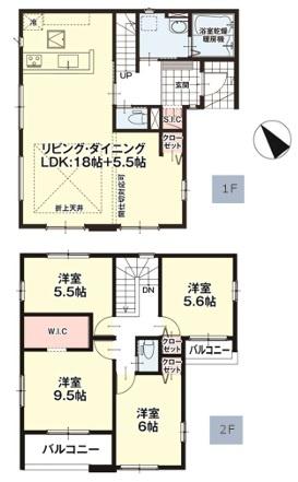 糟屋郡粕屋町内橋東　1号棟