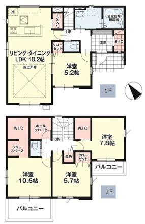 糟屋郡粕屋町内橋東　2号棟