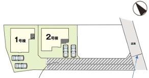 糟屋郡粕屋町内橋東　2号棟