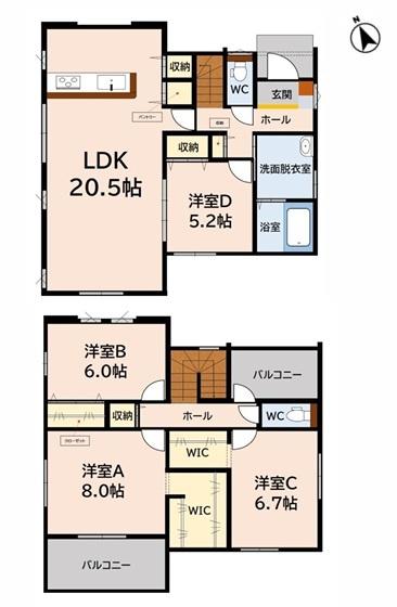 久留米荒木町白口3期　3号棟