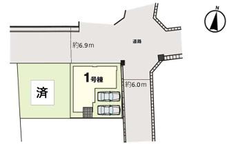 那珂川市恵子2期　1号棟