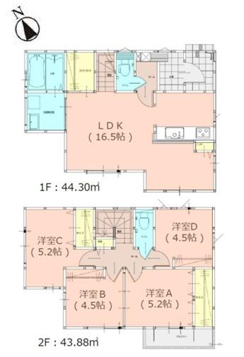 西区野方2丁目4期2号棟