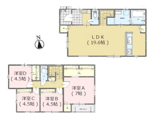 城南区樋井川6丁目1期　1号棟