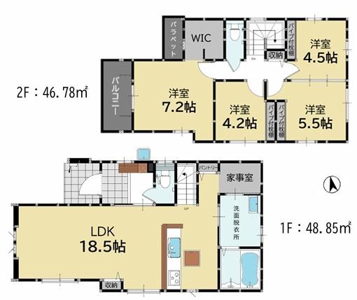 福岡市博多区浦田1丁目11期　5号棟
