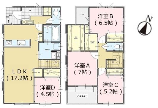 糸島市高田2丁目2期　1号棟
