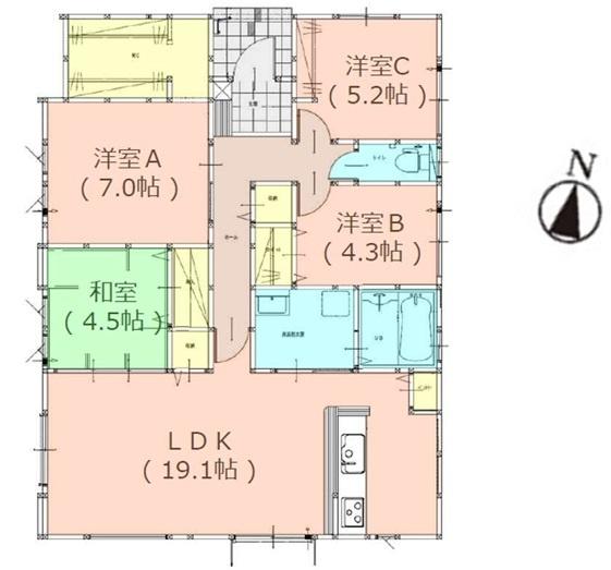 志免町大字吉原4期1号棟