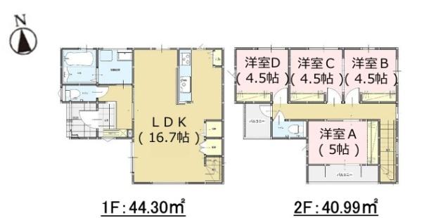 城南区東油山1丁目2期　1号棟