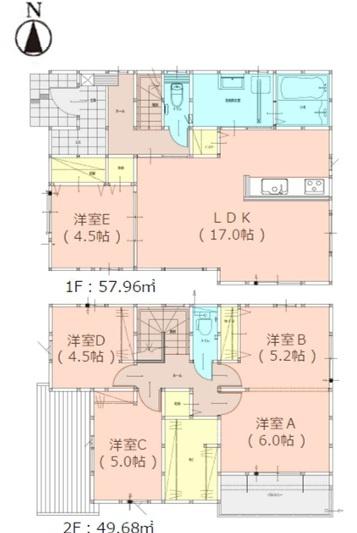 糸島市前原駅南1丁目3期　2号棟