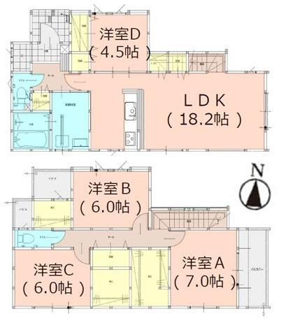 糸島市篠原西3丁目1期　2号棟