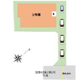 春日市下白水北5丁目1期　1号棟